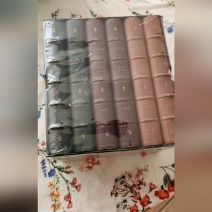 Dept 56 Vintage VHS Storage Video Library Books Set New Classic 6 Cases nwts